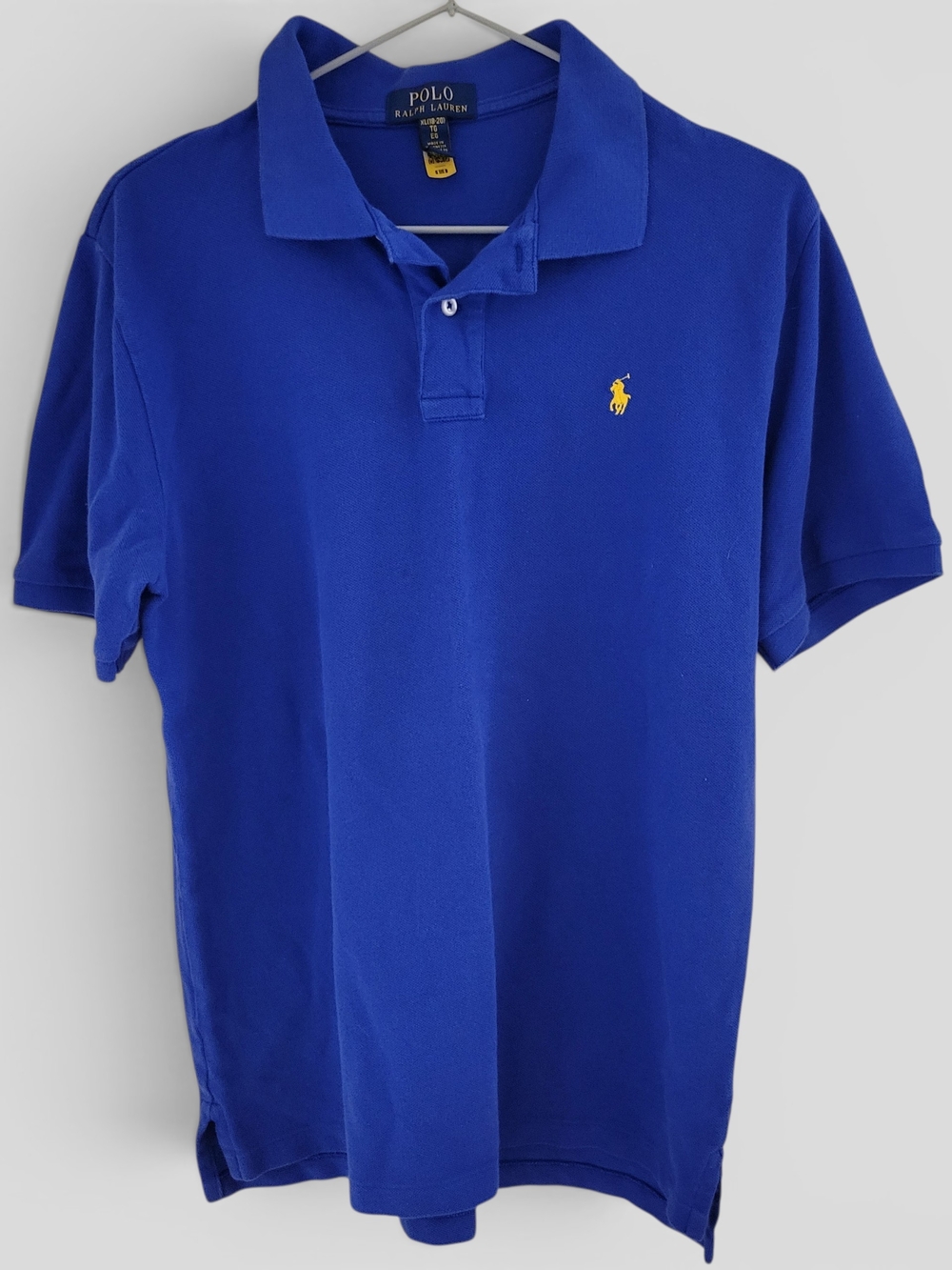 Polo by Ralph Lauren Royal Blue Polo with Yellow Pony
